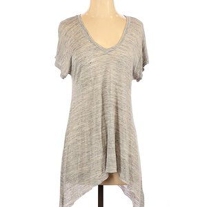 Sun & Shadow Short Sleeve Boho V-Neck Tee